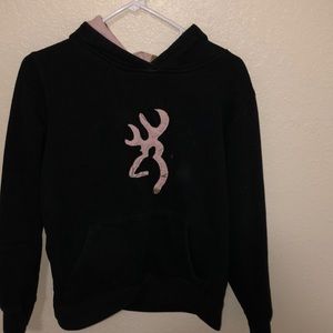 BROWNING Deer Logo Pink Camo Hoodie